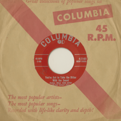 Two Cheaters In Love / You've Got To Take The Bitter With The Sweet