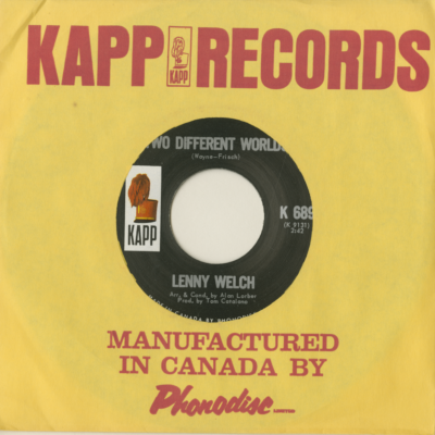 Two Different Worlds / I Was There