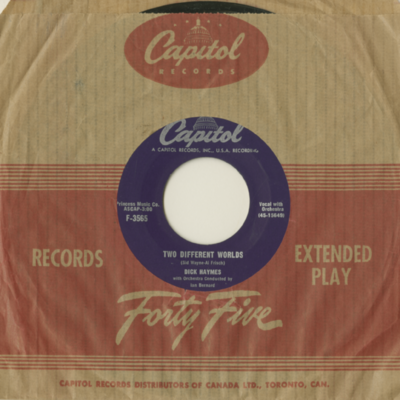 Two Different Worlds / Never Leave Me (1956)