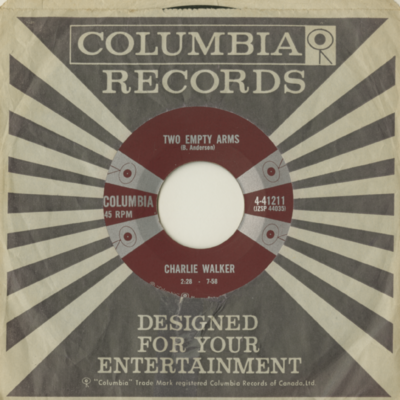 Two Empty Arms / Pick Me Up On Your Way Down