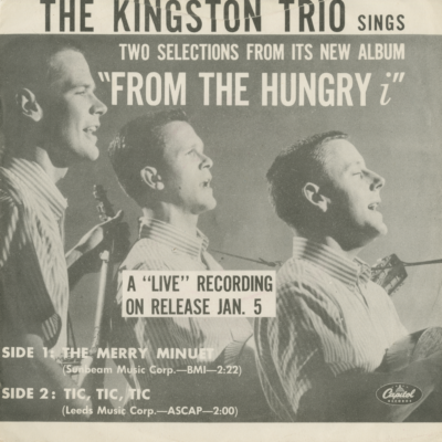 Two Selections From Its New Album From The Hungry I (1959)