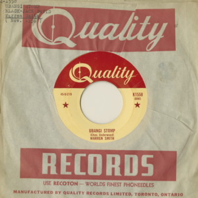 Ubangi Stomp / Black Jack David