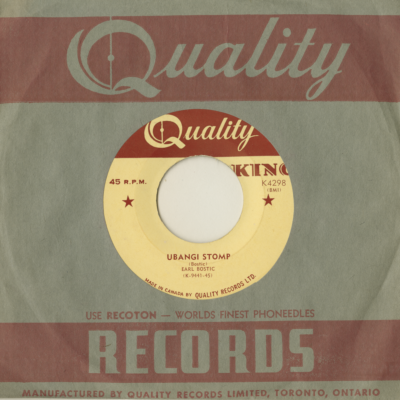 Ubangi Stomp / Time On My Hands