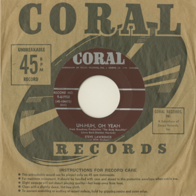 Uh-Huh Oh Yeah / Lover In The House