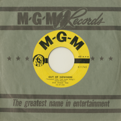 Unforgettable / Out Of Nowhere