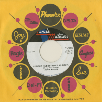 Uptight Everything's Allright / Purple Rain Drops (1966)