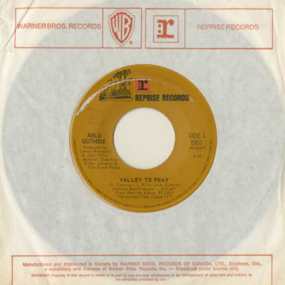 Valley To Pray / Gabriel's Mother's Hiway Ballad #16 Blues (1970)