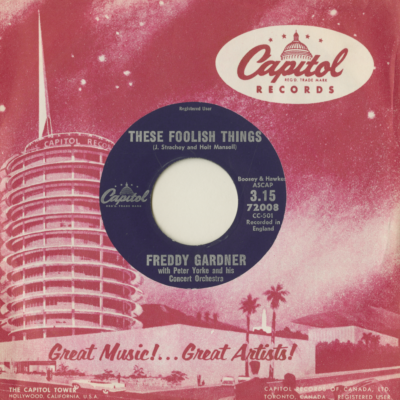 Valse Vanite / These Foolish Things (1961)