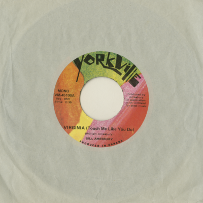 Virginia Touch Me Like You Do / That Close To Me Again (1974)