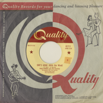 She's Gone With The Wind / The Voice (1958)