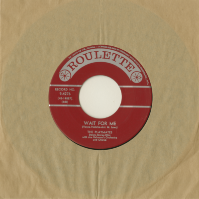 Wait For Me / Eyes Of An Angel (1960)