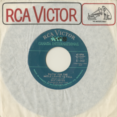 Waitin For The Maple Leaves To Fall / It's Cowboy's Night To Howl