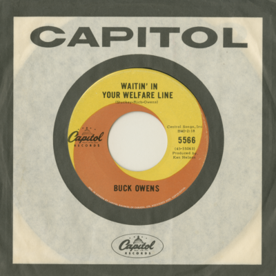 Waitin' In Your Welfare Line / In The Palm Of Your Hand