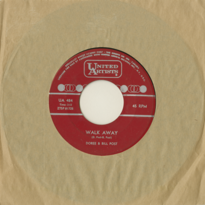 Walk Away / Homing Pigeon (1962)