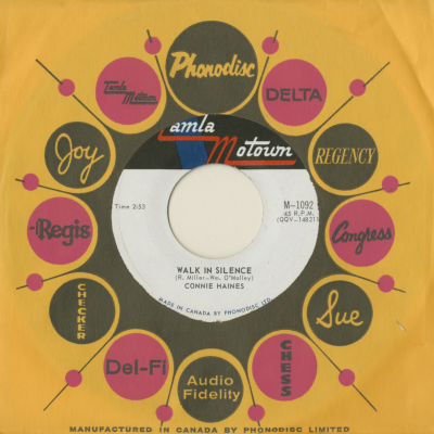 Walk In Silence / Whats Easy For Two Is Hard For One (1966)