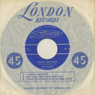 Walkin With Pluto / Journey To The Stars (1964)