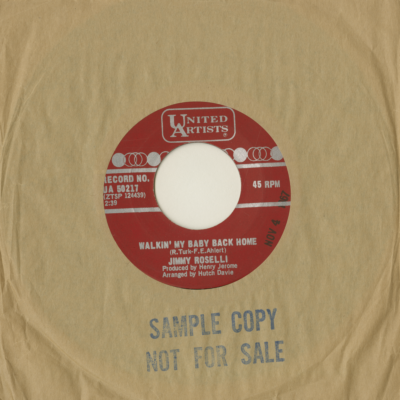 Walkin' My Baby Back Home / All The Time (1967)