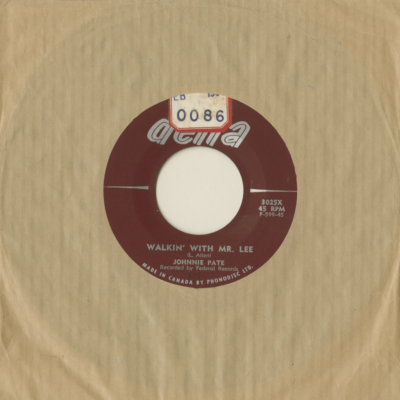 Walkin' With Mr Lee / Pattin' With Pate