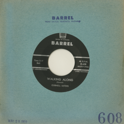 Walking Along / One Sided Love (1959)