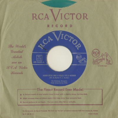 Warm Beer And A Cold Cold Woman / If I Should Need You (1951)