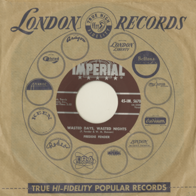 Wasted Days And Wasted Nights / I Can't Remember When I Didn't Love You