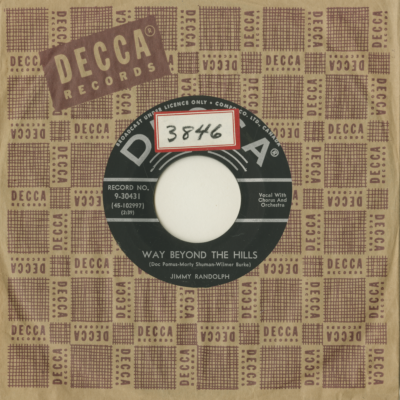 Way Beyond The Hills / Where Shall I Go