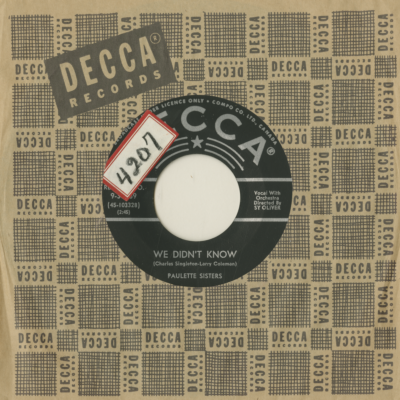 We Didn't Know / It Happens Every Time I Dance With You