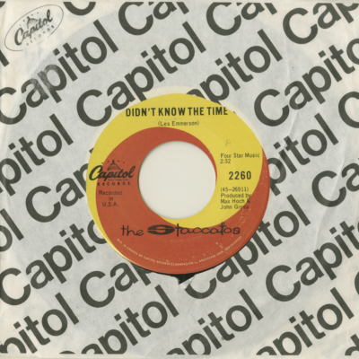 Didn't Know The Time / We Go Together Well