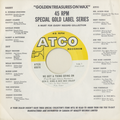 We Got A Thing Going On / What Cha Gonna Do About It