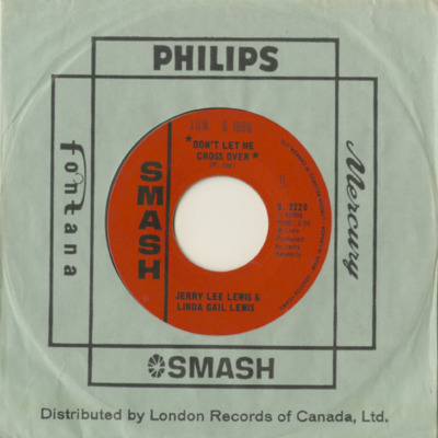 We Live In Two Different Worlds / Don't Let Me Cross Over