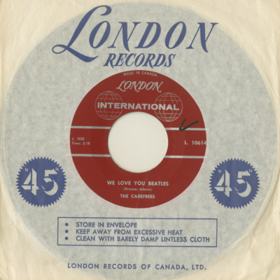 We Love You Beatles / Hot Blooded Lover (1964)