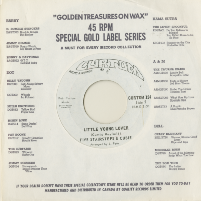 We Must Be In Love / Little Young Lover (1969)