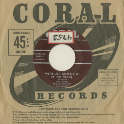 We've All Gotta Live In This House / A Little Bird Told Me (1958)