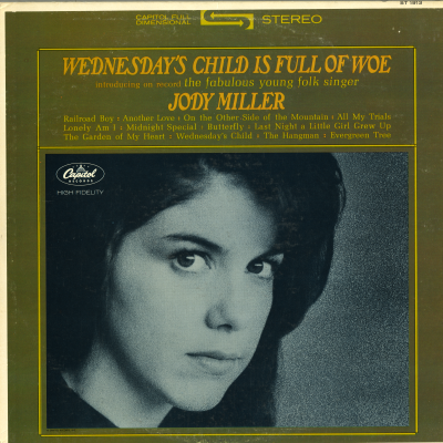 Wednesday's Child Is Full Of Woe