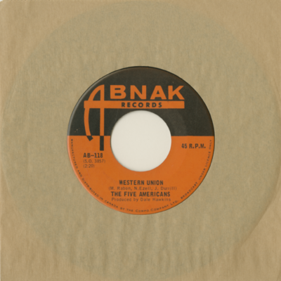 Western Union / Now That It's Over (1967)