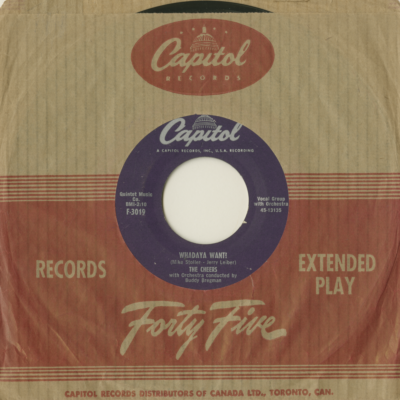 Whadya Want? / Bernie's Tune (1955)