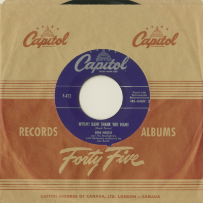 Wham Bam Thank You Mam! / The Peddler's Serenade (1950)