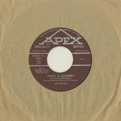 What A Country / I've Just Seen Her