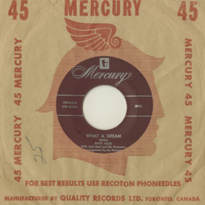 What A Dream / I Cried