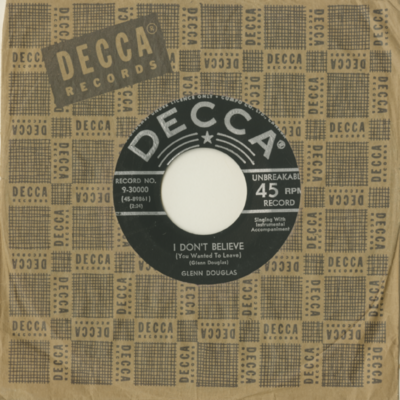 What Cha Don't Do To Me / I Don't Believe