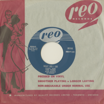 What Did I Do / West Of The Wall (1962)