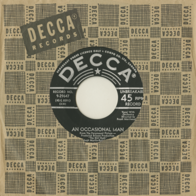 What Do You See In Her / An Occasional Man 