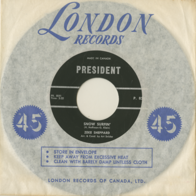 Snow Surfin' / What Does Too Young Mean (1963)