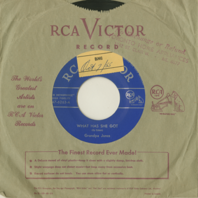 What Has She Got / The Champion (1955)