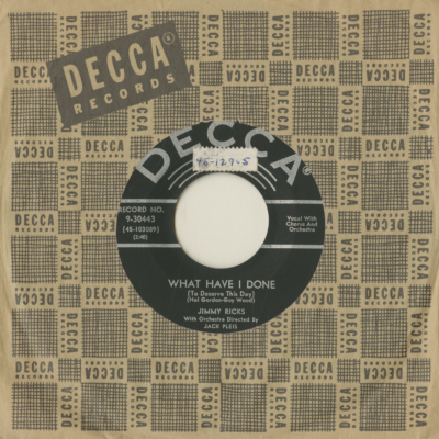 What Have I Done / Lazy Mule