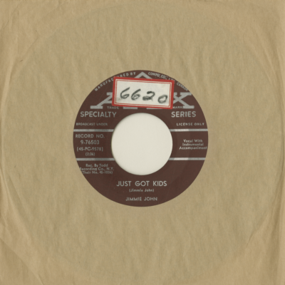 What Kind Of God Do You Think You Are / Just Got Kids (1959)