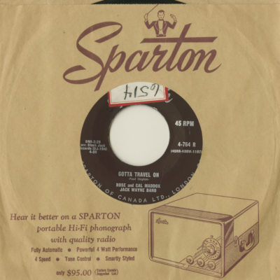 What Makes Me Hang Around / Gotta Travel On (1959)