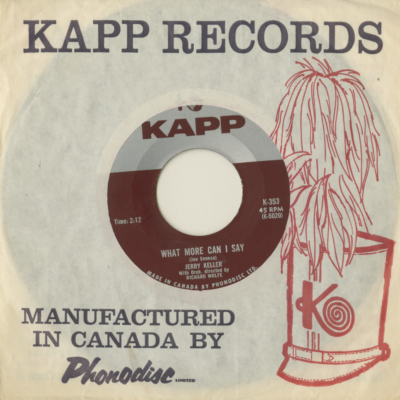 What More Can I Say / Whole-Heartedly