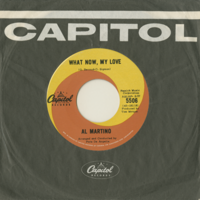 What Now My Love / Forgive Me