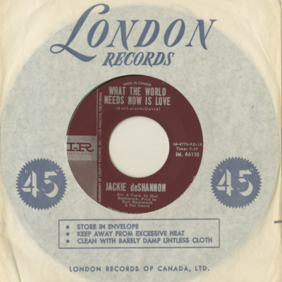 What The World Needs Now Is Love / I Remember The Boy